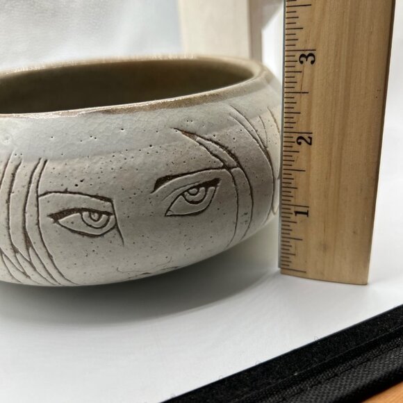 Ceramic Sgraffito Style Bowl - Picture 12 of 15